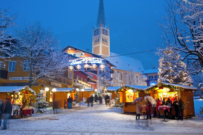 Adventsmarknad i Bad Hofgastein. Foto: GASTEINERTAL TOURISMUS GMBH